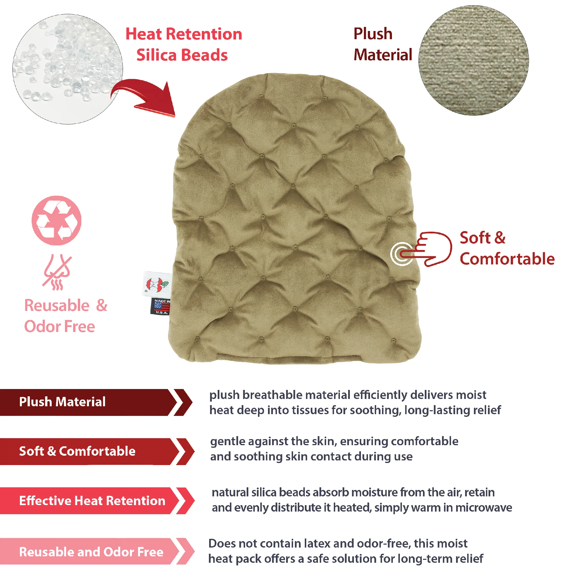 MicroBeads Moist Heat Therapy Packs MicroBeads Moist Heat Therapy Packs