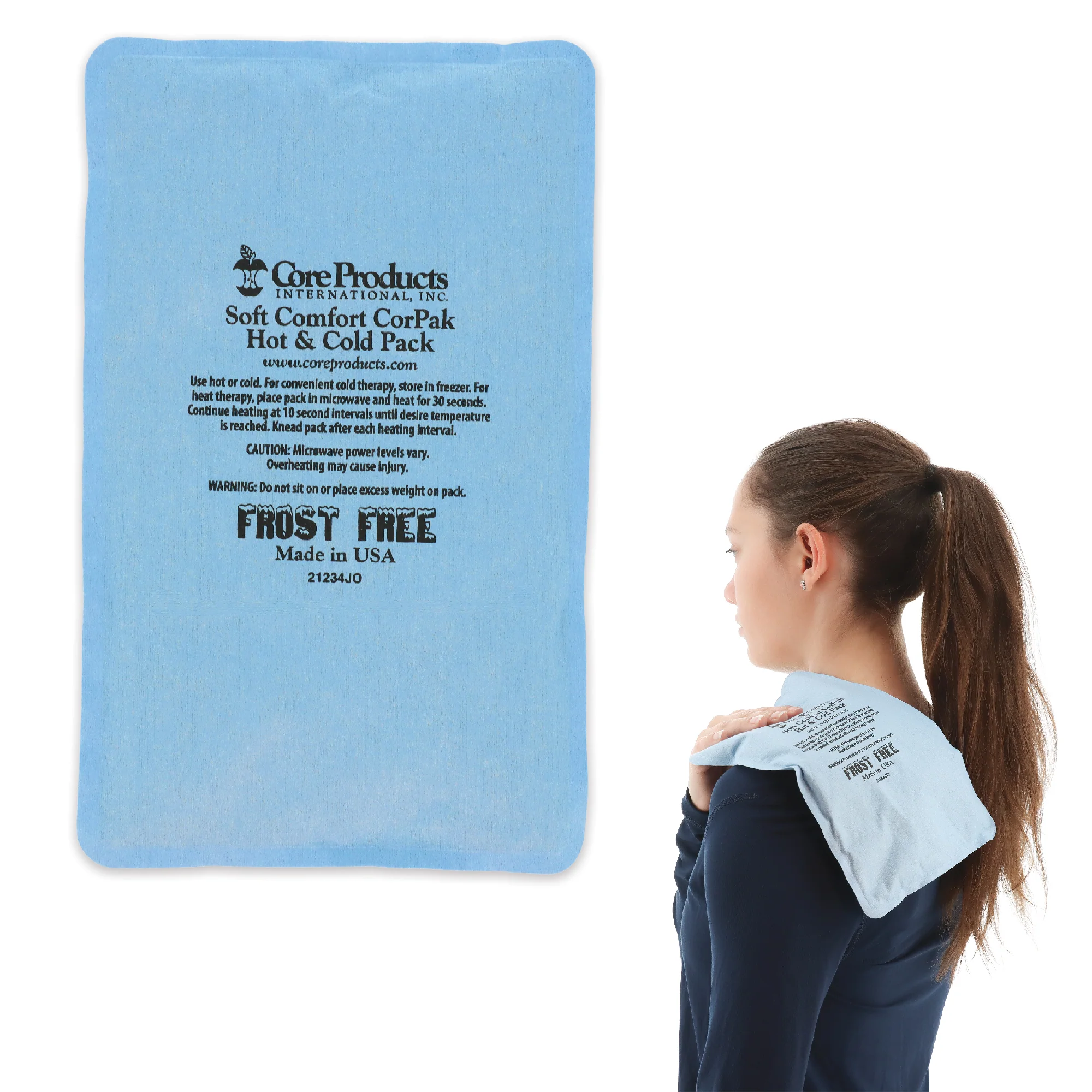 Soft Comfort CorPak Hot & Cold Therapy Pack - 6" x 10" Soft Comfort CorPak Hot & Cold Therapy Pack - 6" x 10"