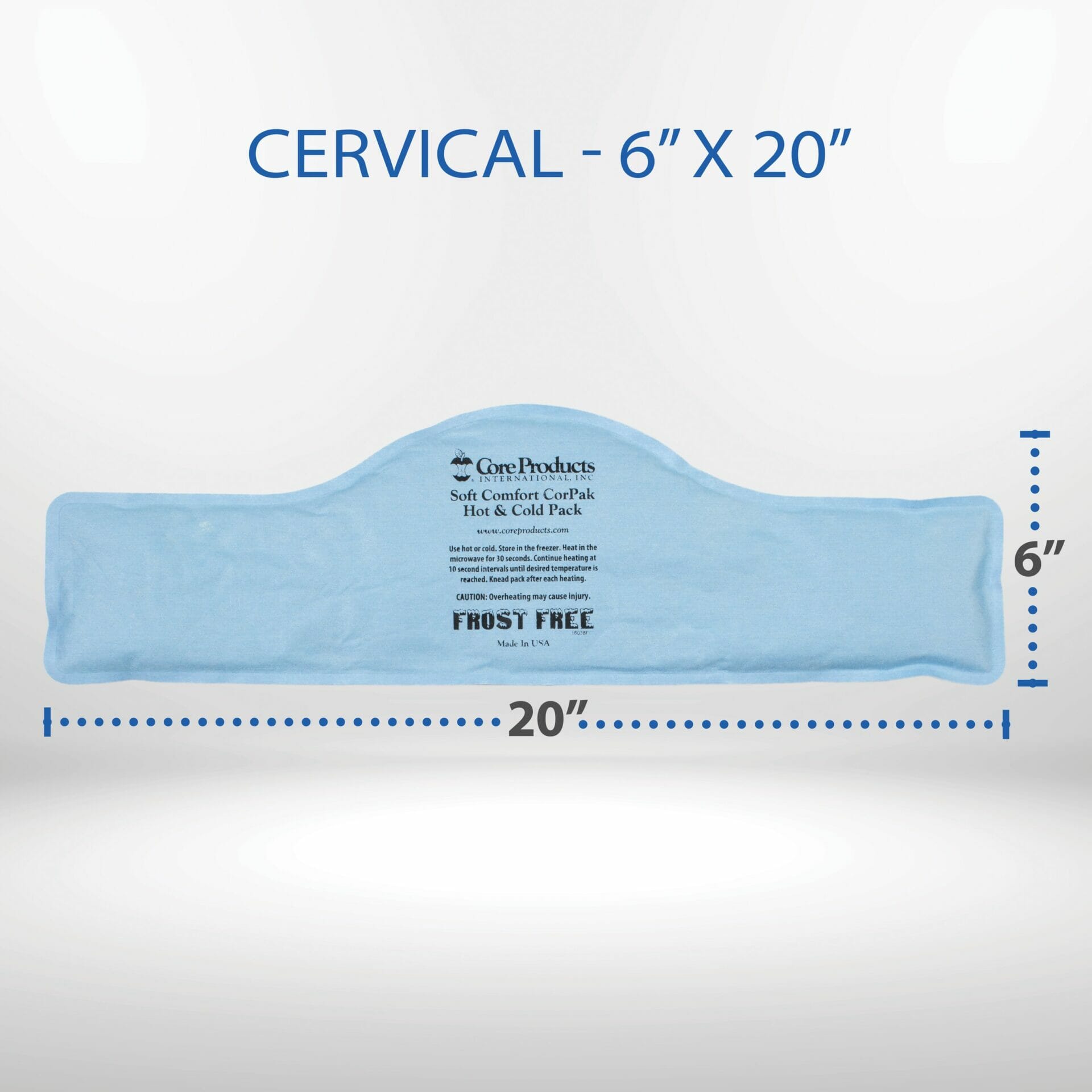 Soft Comfort CorPak Hot & Cold Therapy Pack - Cervical 6" x 20" Soft Comfort CorPak Hot & Cold Therapy Pack - Cervical 6" x 20"