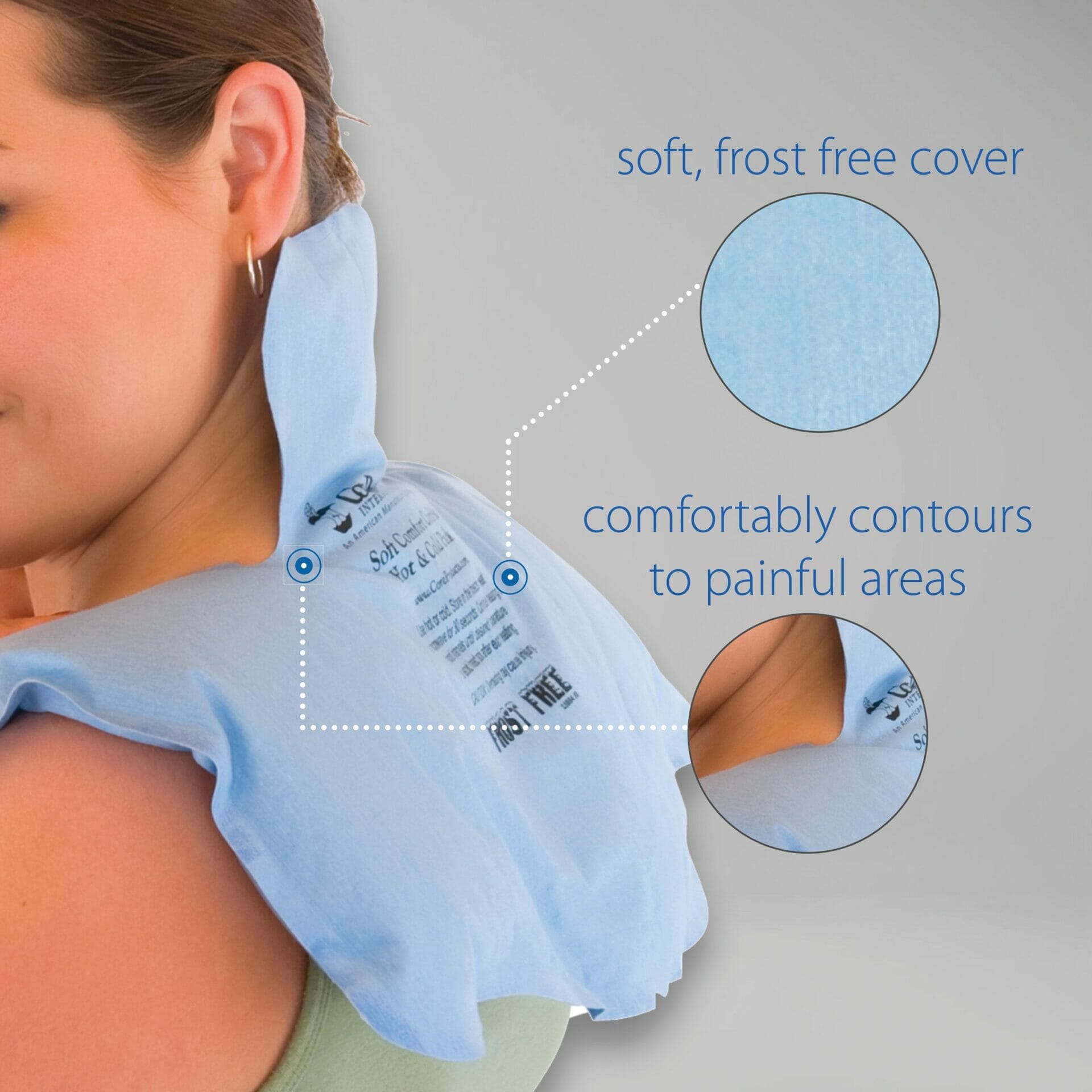 Soft Comfort CorPak Hot & Cold Therapy Pack - Tri-Sectional 11" x 15" Soft Comfort CorPak Hot & Cold Therapy Pack - Tri-Sectional 11" x 15"