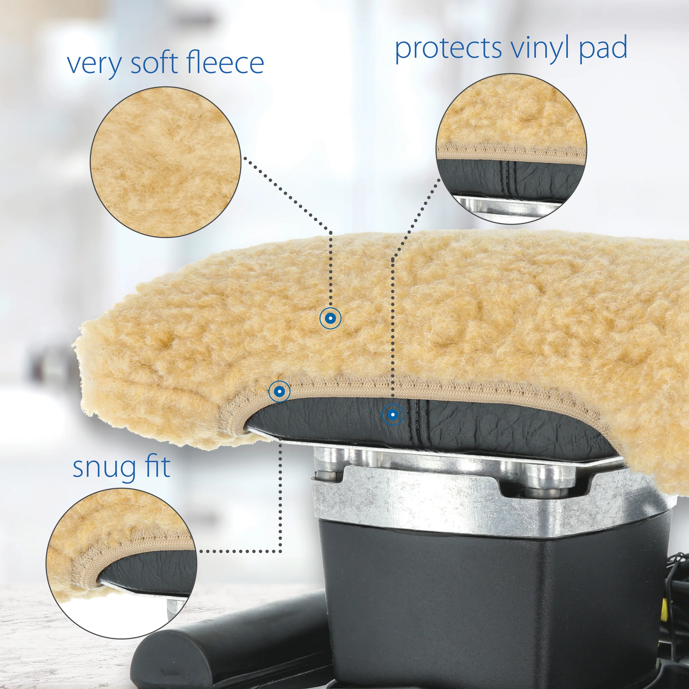 Jeanie Rub Fleece Pad Cover Jeanie Rub Fleece Pad Cover
