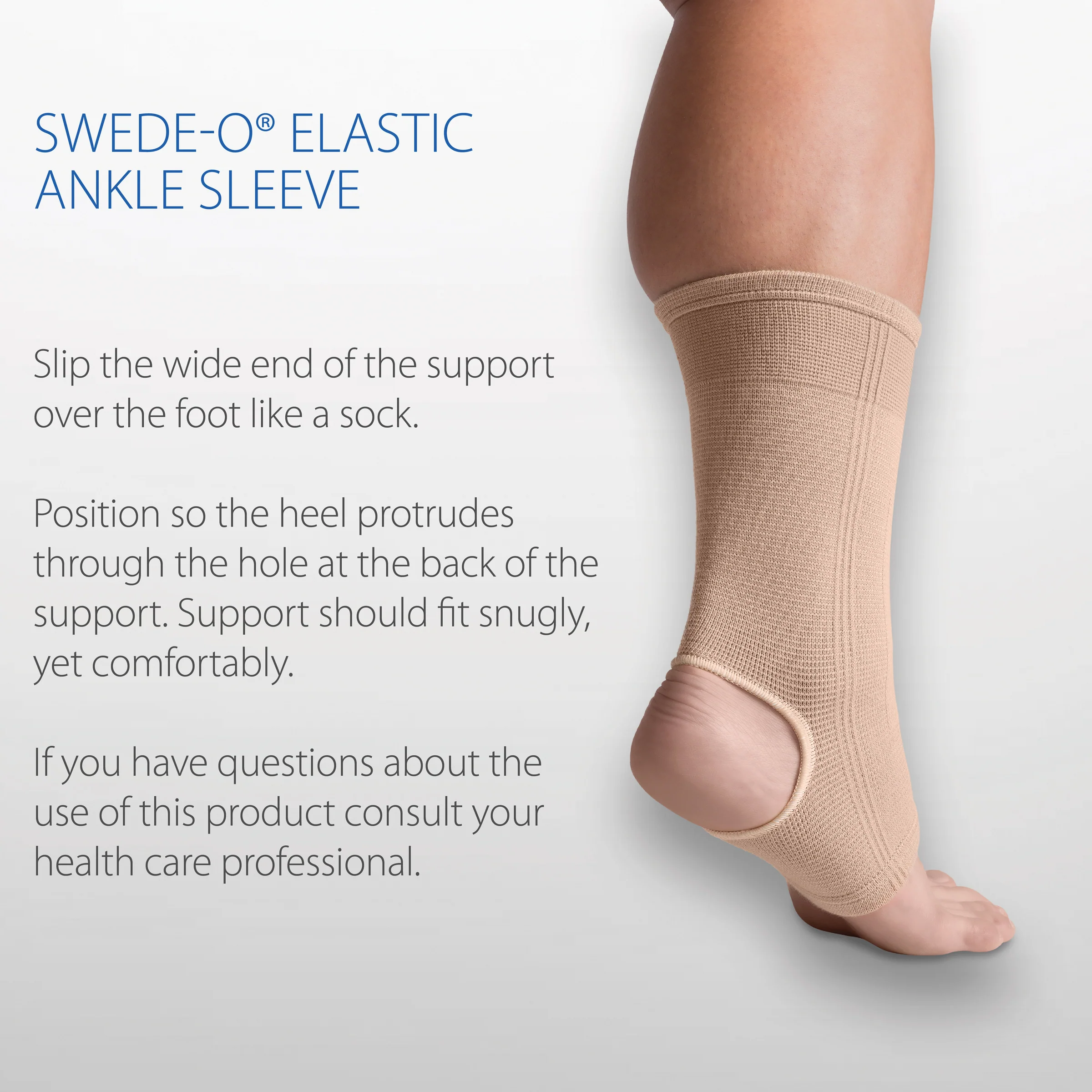Swede-O Elastic Ankle Support Sleeve Swede-O Elastic Ankle Support Sleeve