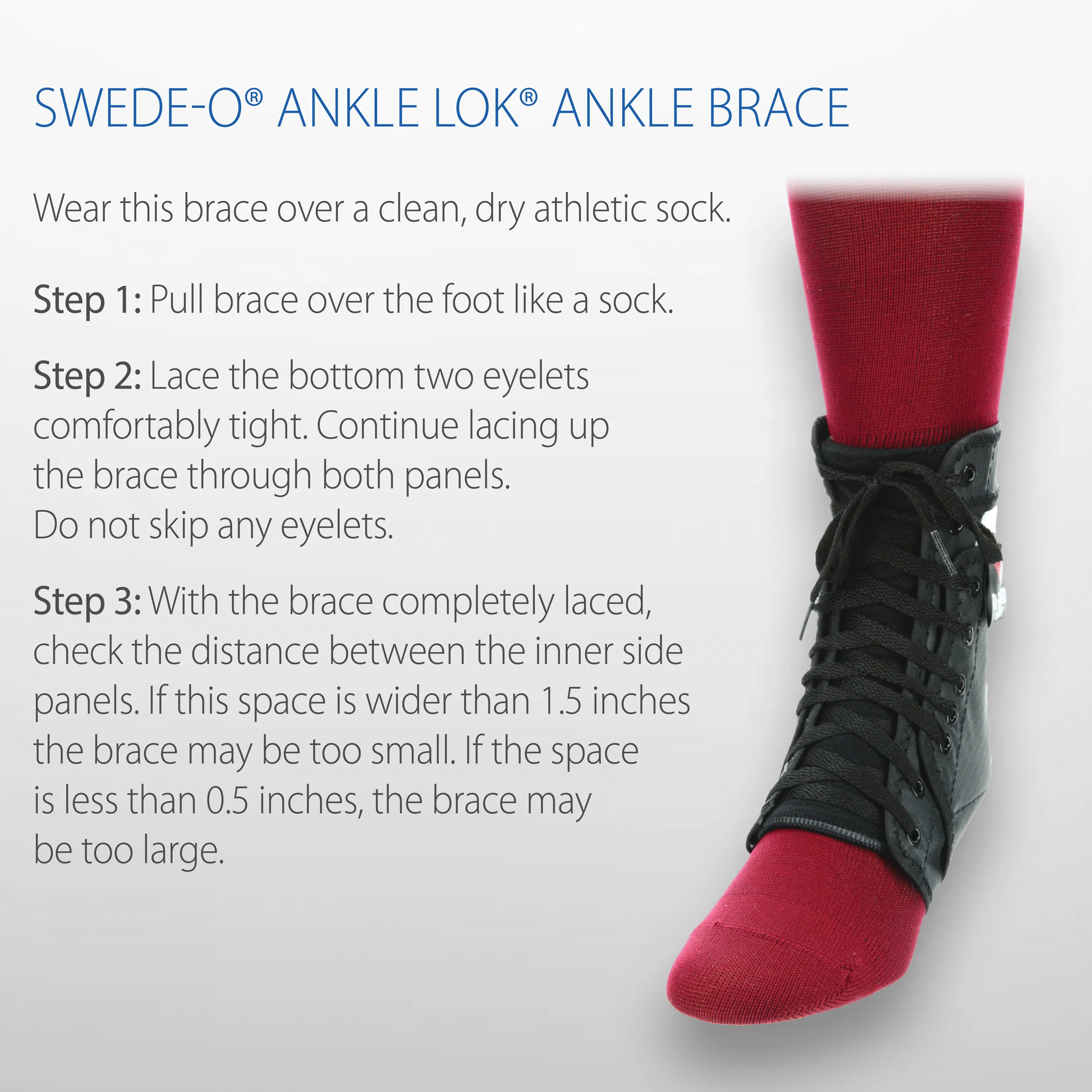 Swede-O Ankle Lok Brace Swede-O Ankle Lok Brace