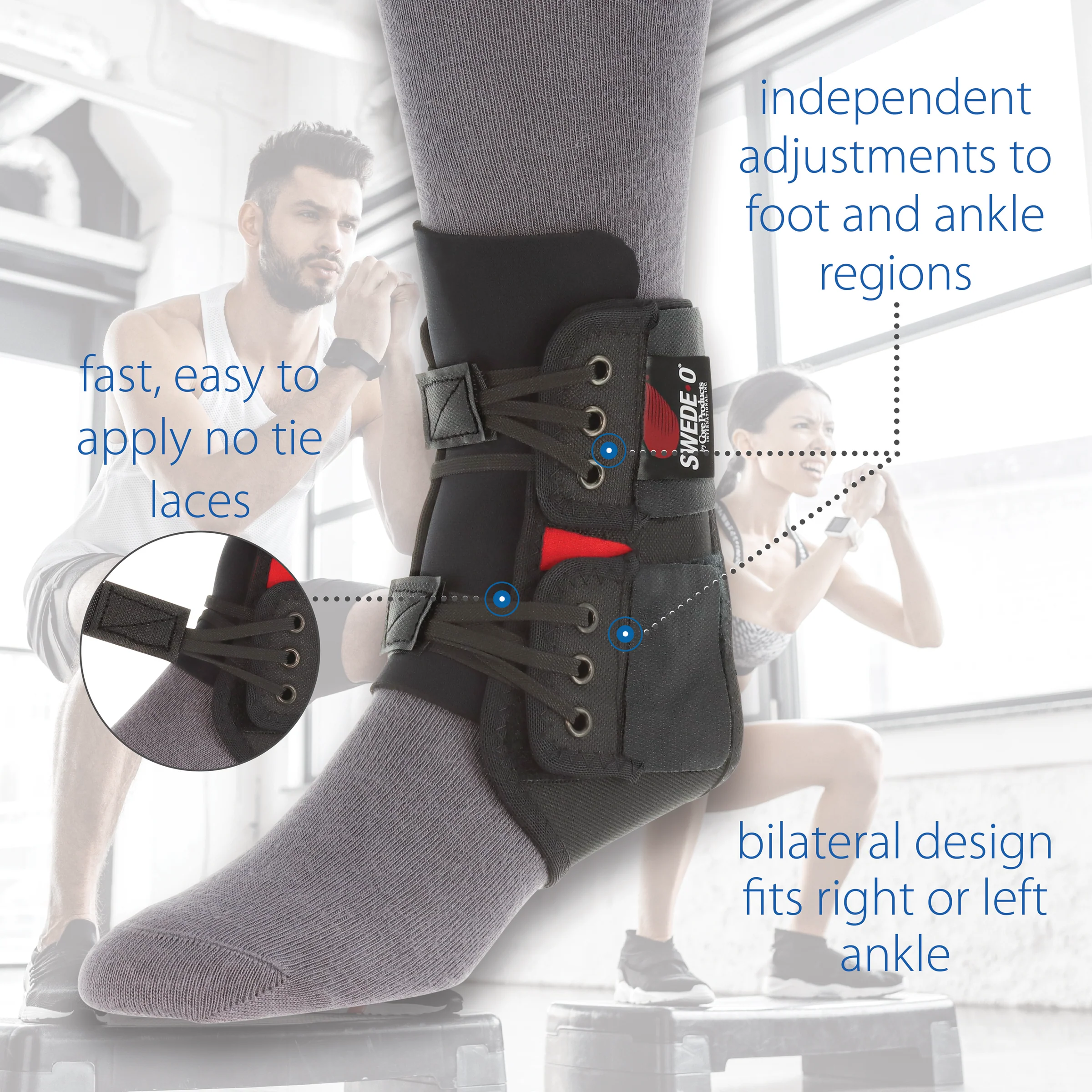 Swede-O PowerWrap Ankle Brace Swede-O PowerWrap Ankle Brace