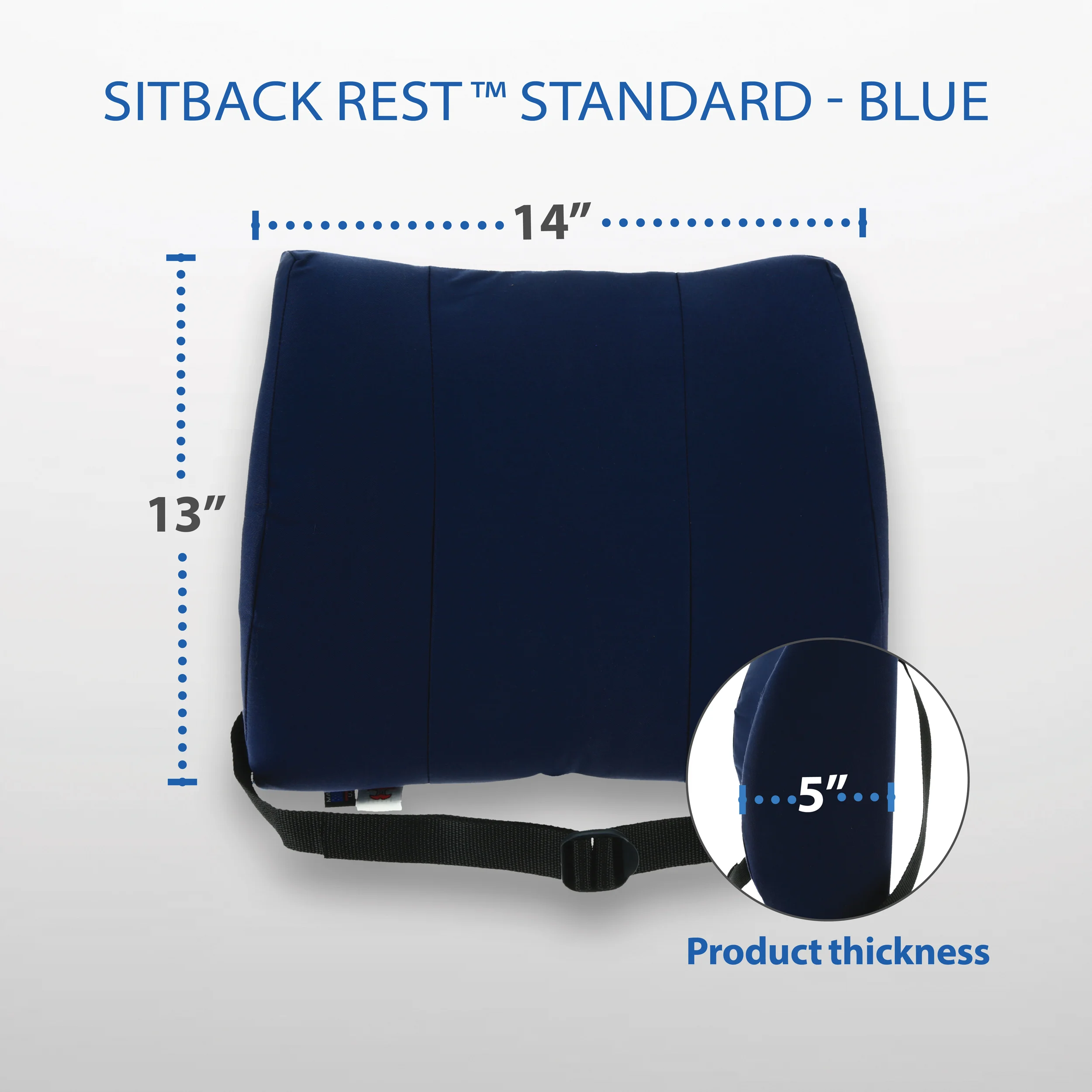 Sitback Rest Lumbar Support Cushion Sitback Rest Lumbar Support Cushion