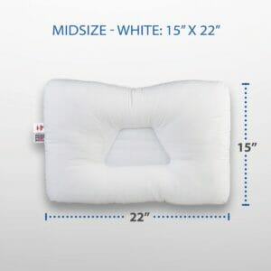 Mid-Core Mid Size Tri-Core Cervical Support Pillow