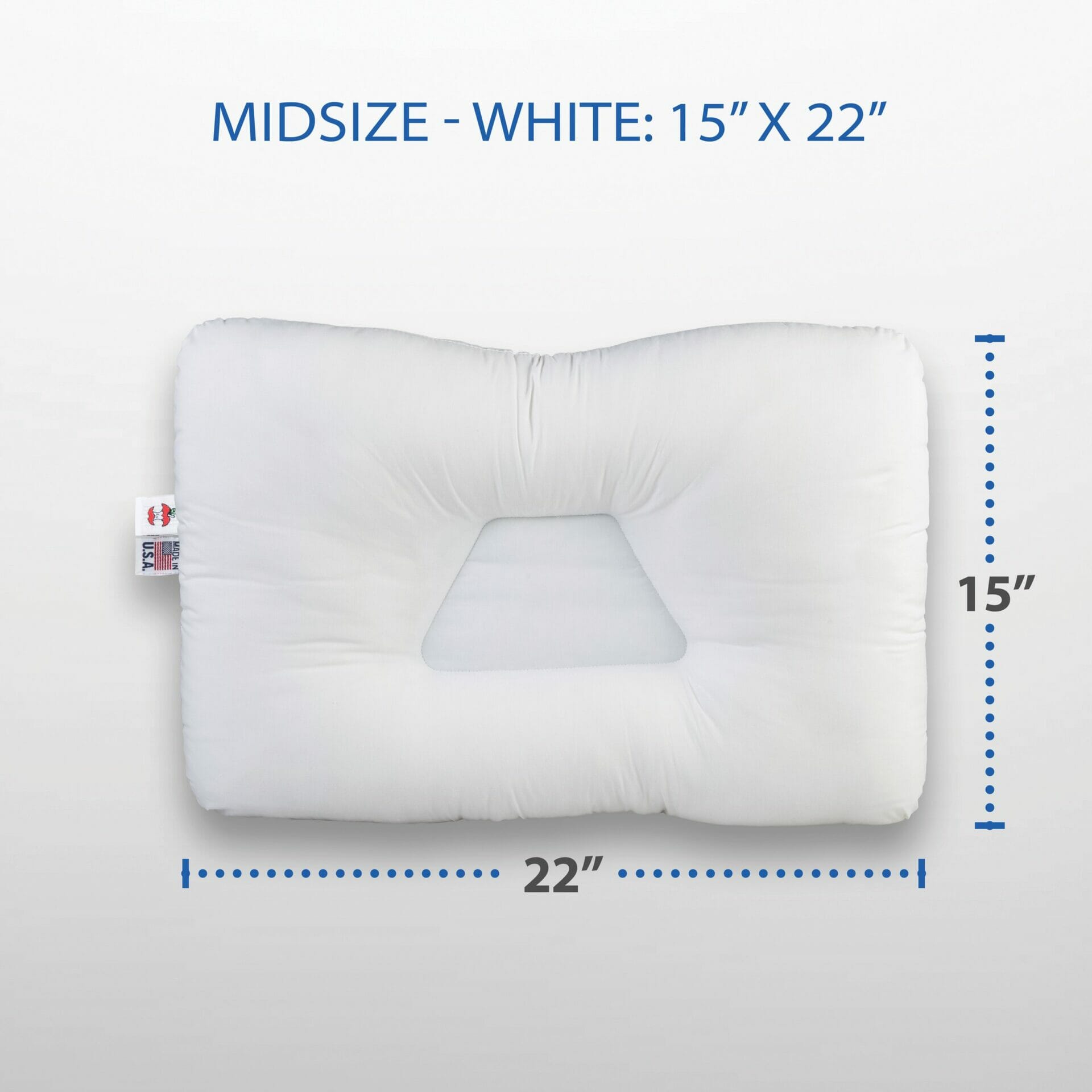 Mid-Core Mid Size Tri-Core Cervical Support Pillow Mid-Core Mid Size Tri-Core Cervical Support Pillow