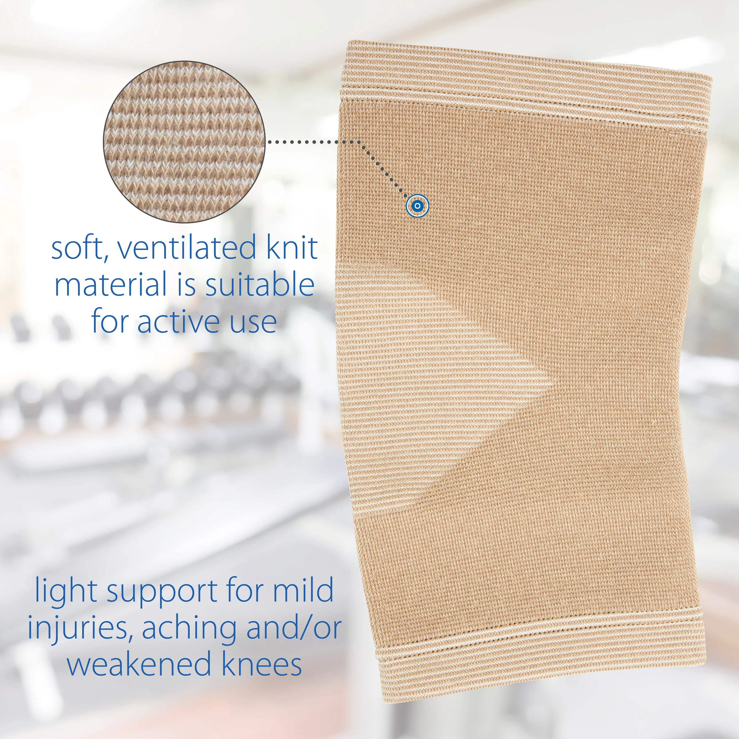 Swede-O Elastic Tetra-Stretch Knee Support Swede-O Elastic Tetra-Stretch Knee Support