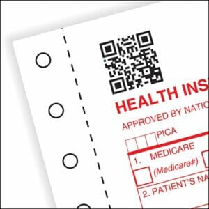 HCFA Continuous Printer Forms (1-Part or 2-Part)