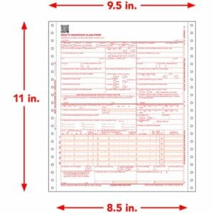 HCFA Continuous Printer Forms (1-Part or 2-Part)