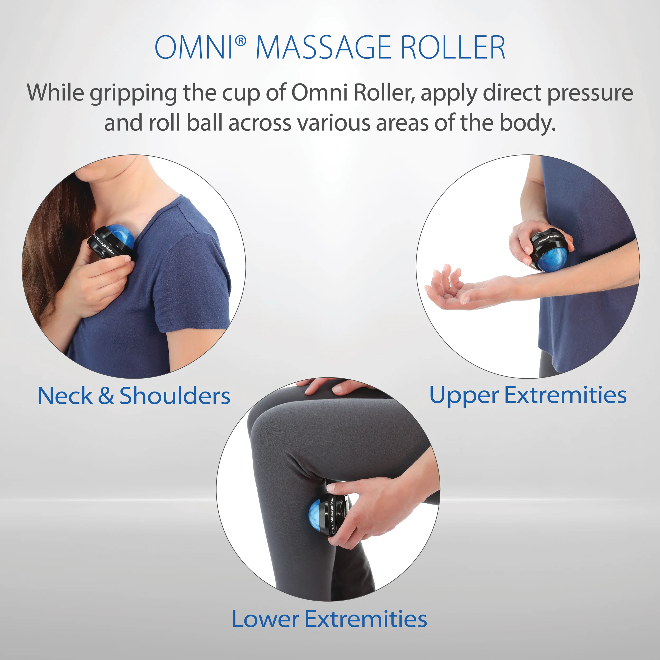 Omni Massage Rollers - Single or Display Omni Massage Rollers - Single or Display