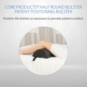Positioning Bolster Half Round Black