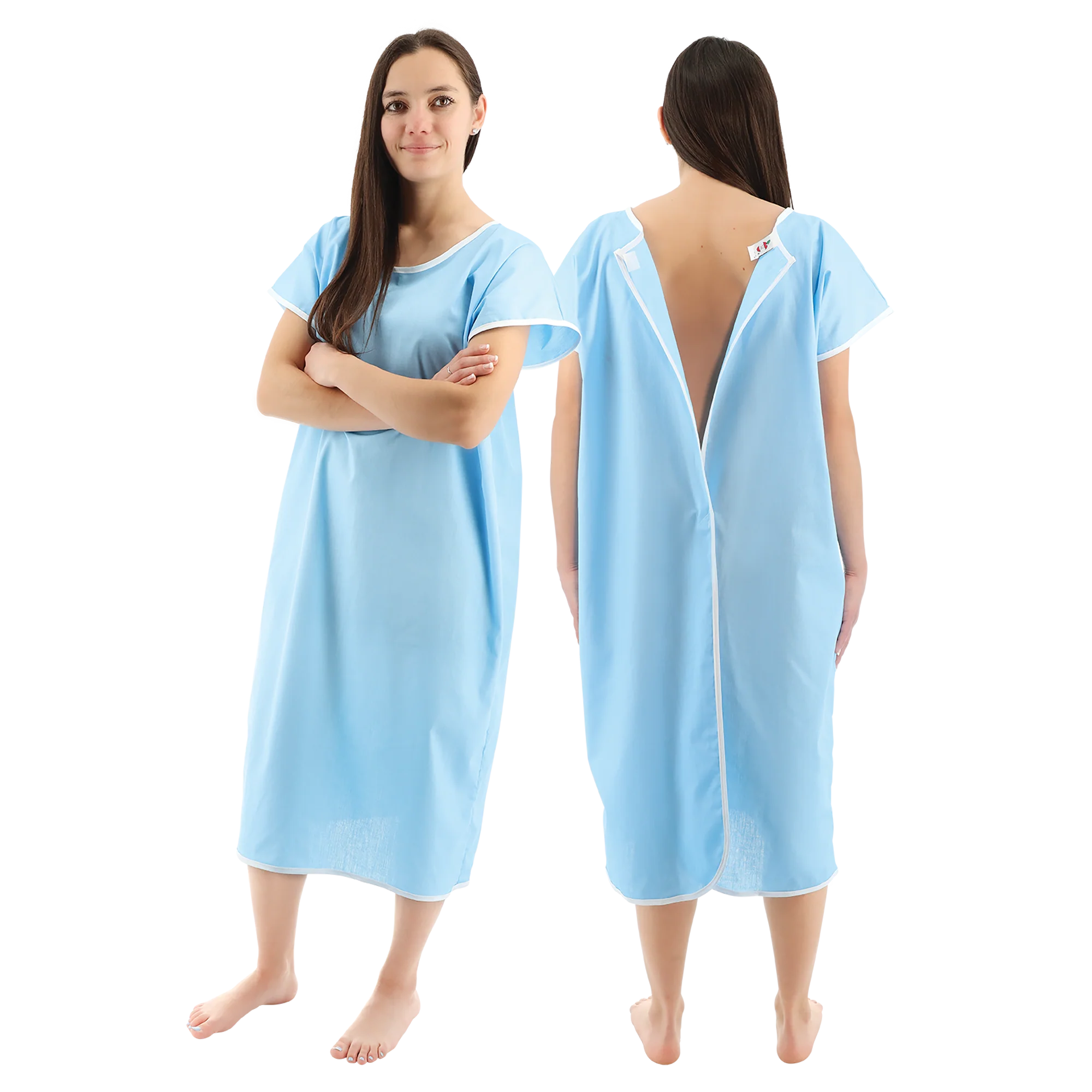 Blue Patient Gowns Blue Patient Gowns