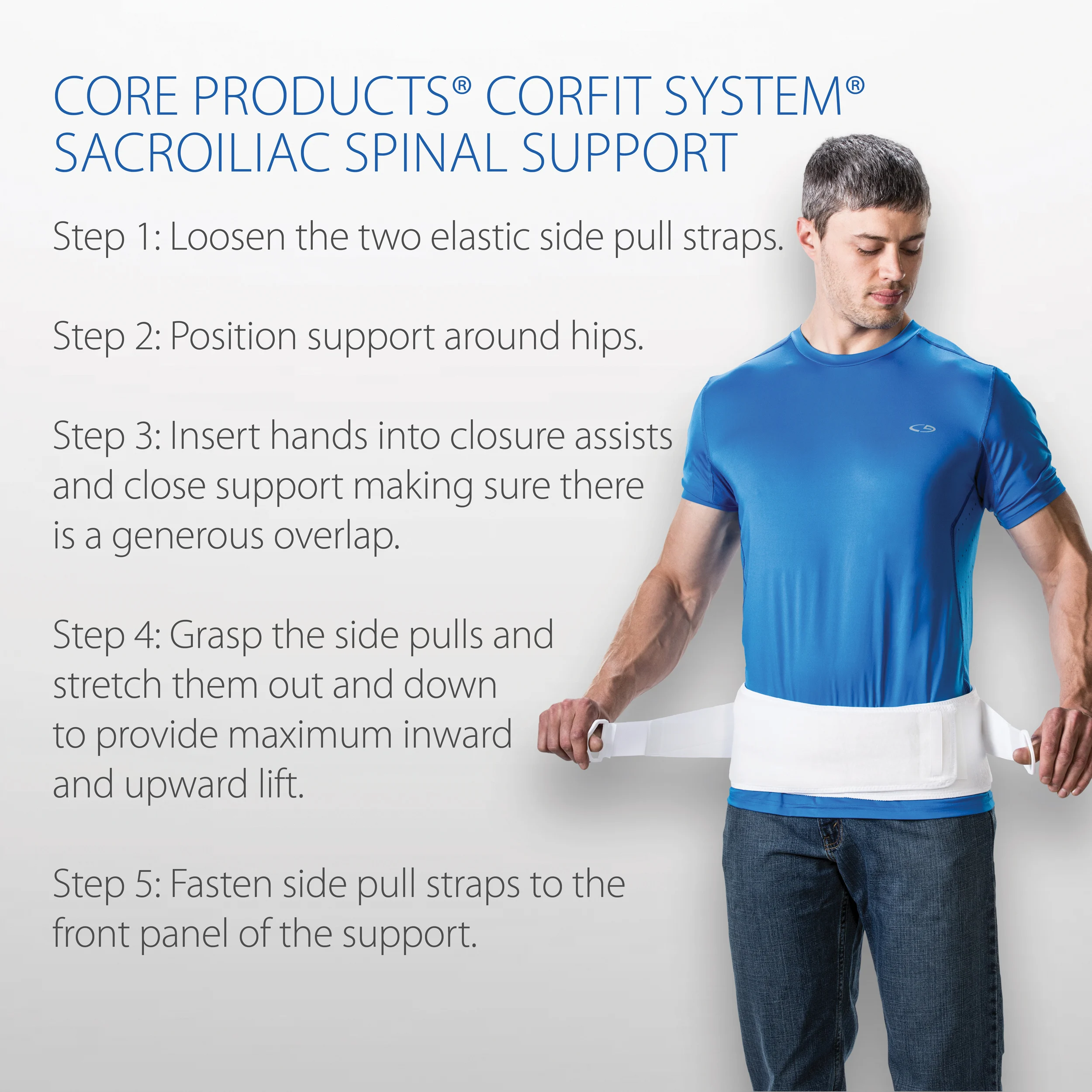 CorFit System Sacroiliac Support Belt CorFit System Sacroiliac Support Belt