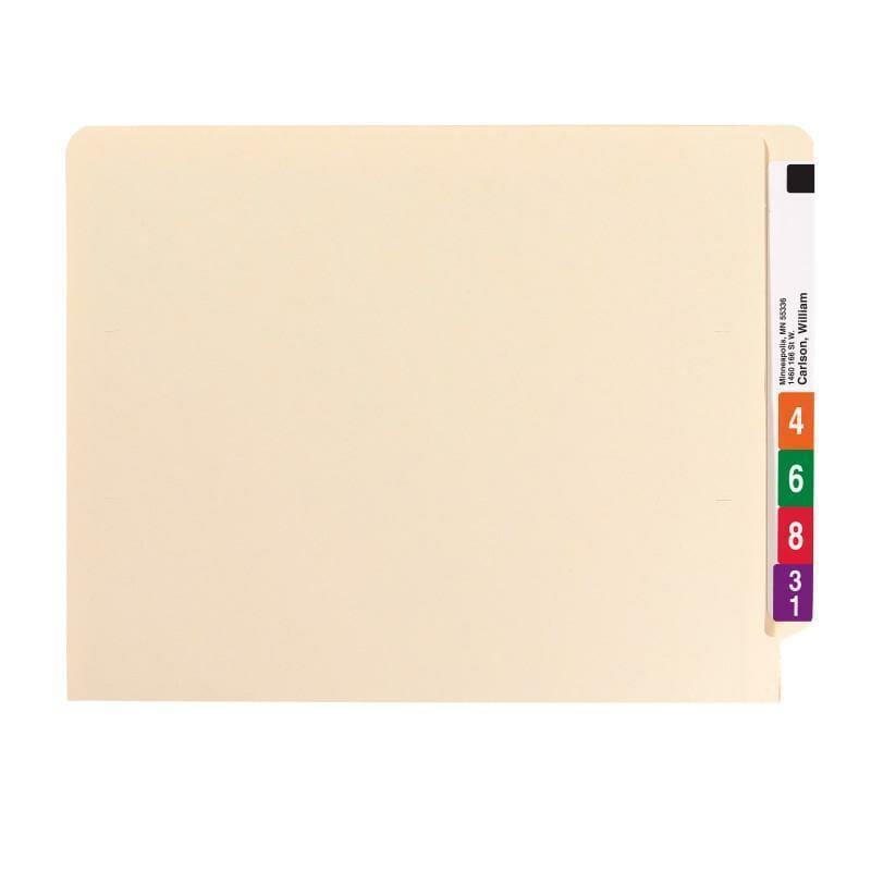 End Tab Fastener File Folders with Shelf-Master® Reinforced Straight-Cut Tab End Tab Fastener File Folders with Shelf-Master® Reinforced Straight-Cut Tab