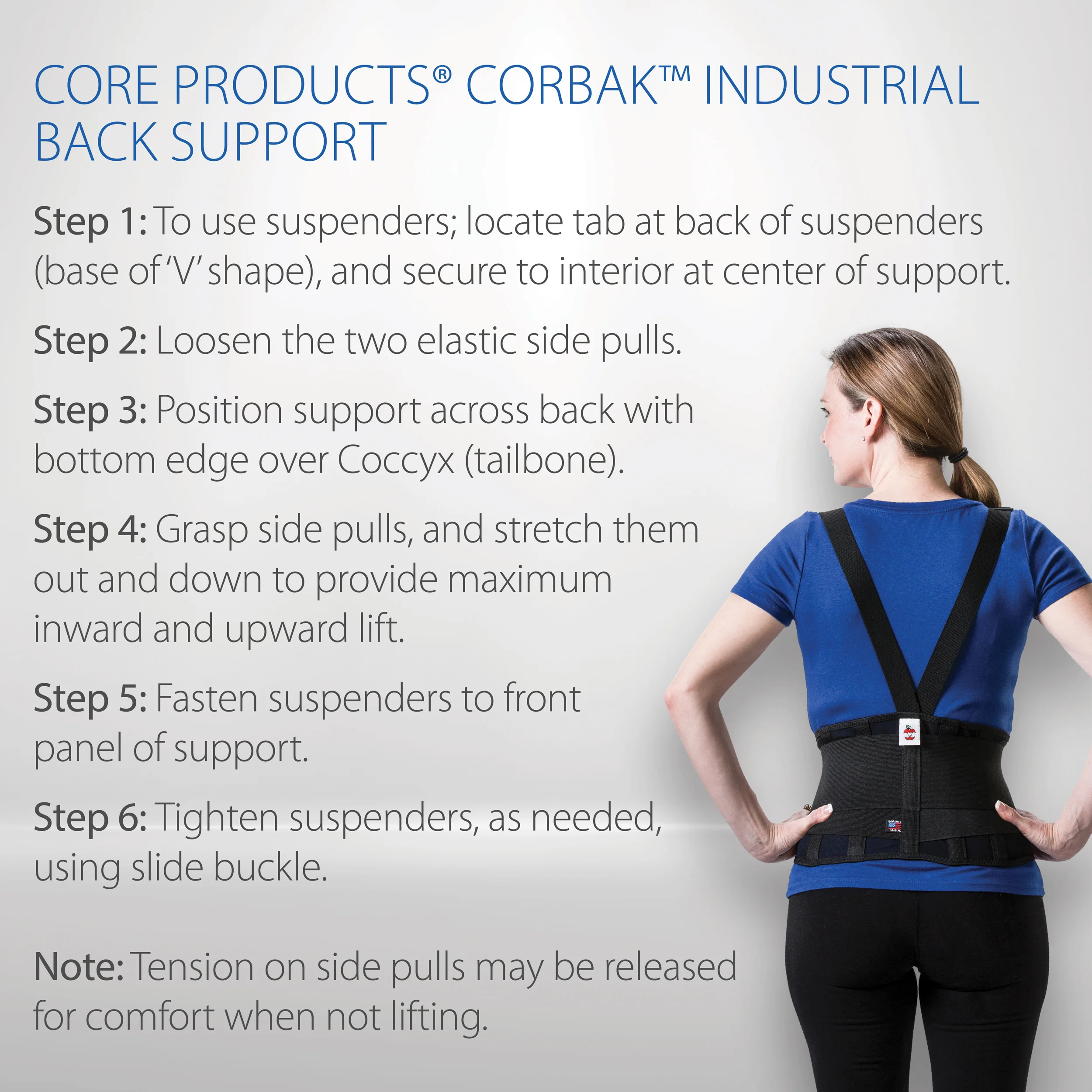 CorBak Industrial Back Support CorBak Industrial Back Support