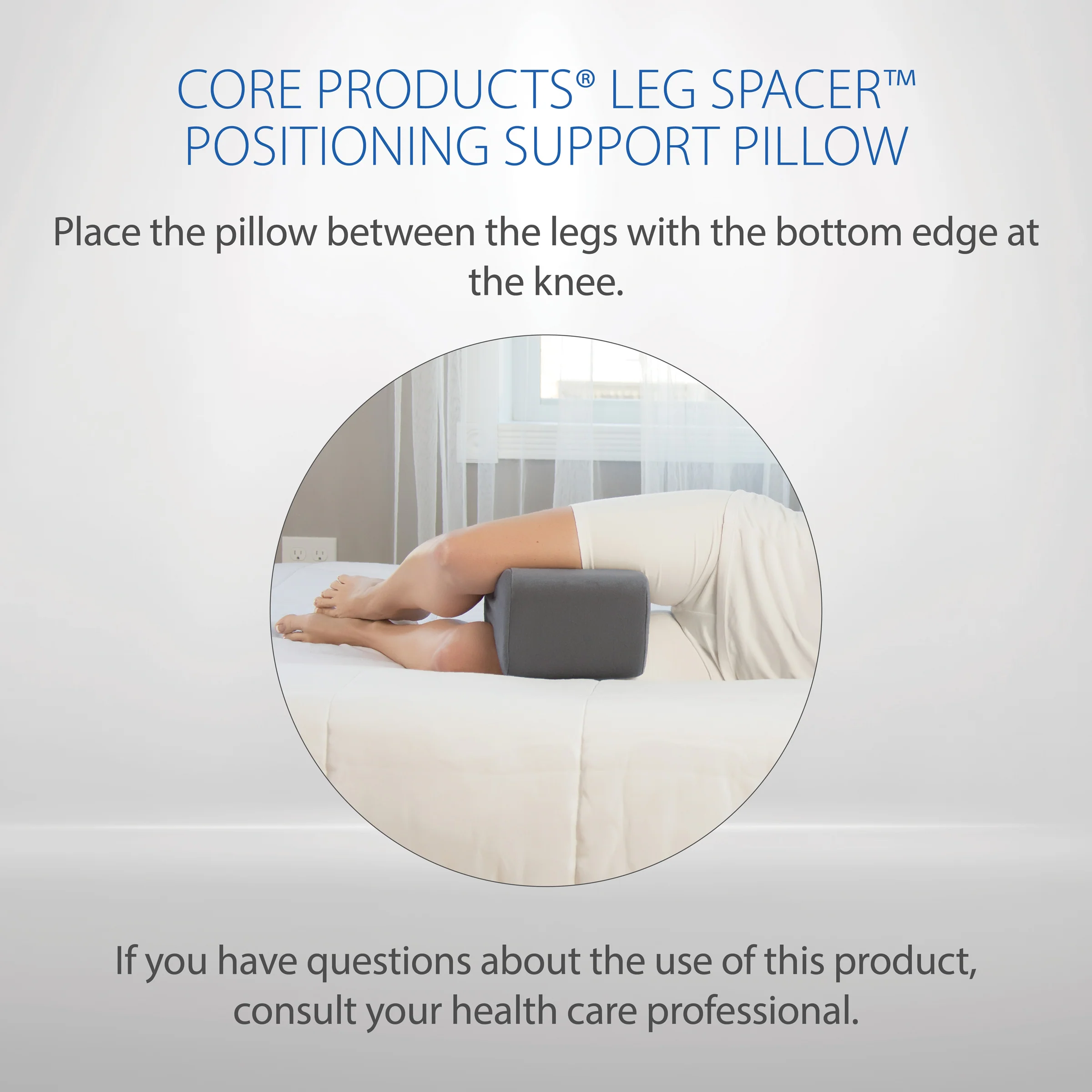 Leg Spacer Positioning Support Pillow Leg Spacer Positioning Support Pillow