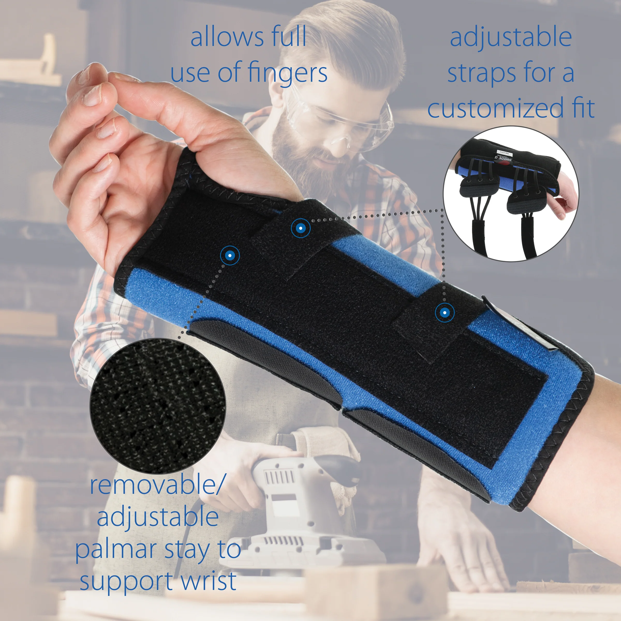 Swede-O PowerWrap Wrist Brace Swede-O PowerWrap Wrist Brace
