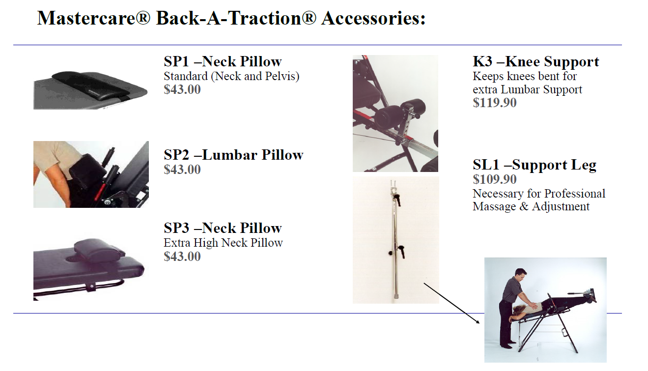 Mastercare Back-A-Traction Model M1 Mastercare Back-A-Traction Model M1