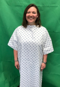 Patient Reusable Gowns (Commercial Gown One Size Fits Most) pack of 2