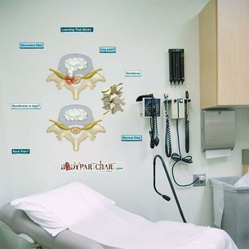 Prolapsed Disc - Removable Wall Graphics Prolapsed Disc - Removable Wall Graphics