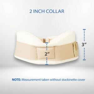 Foam Cervical Collar in Beige