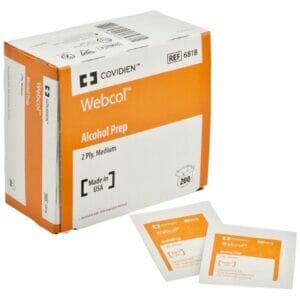 Large Covidien Alcohol Prep Pads