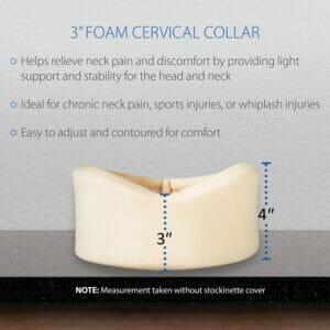 Foam Cervical Collar in Beige
