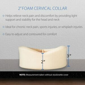 Foam Cervical Collar in Beige