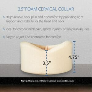 Foam Cervical Collar in Beige