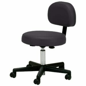 Pneumatic Massage Therapy Rolling Stool with Back Pneumatic Massage Therapy Rolling Stool with Back
