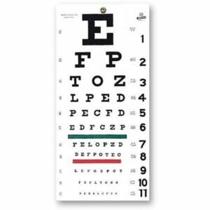 Snellen Eye Chart