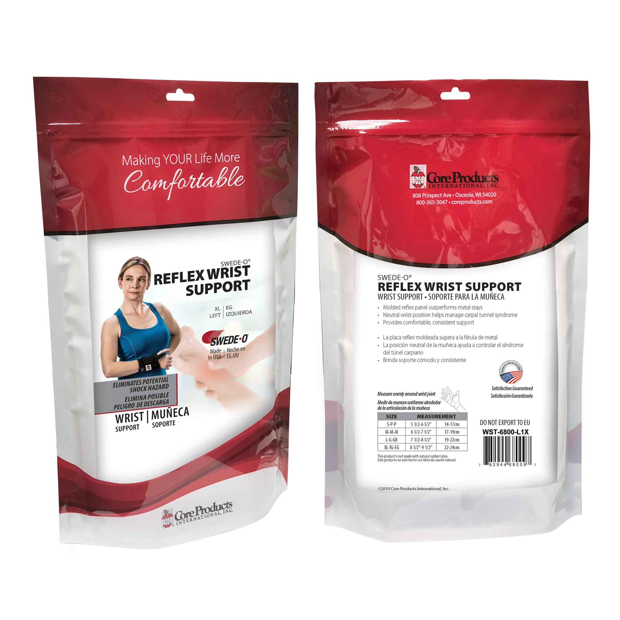 Swede-O Reflex Wrist Support Swede-O Reflex Wrist Support
