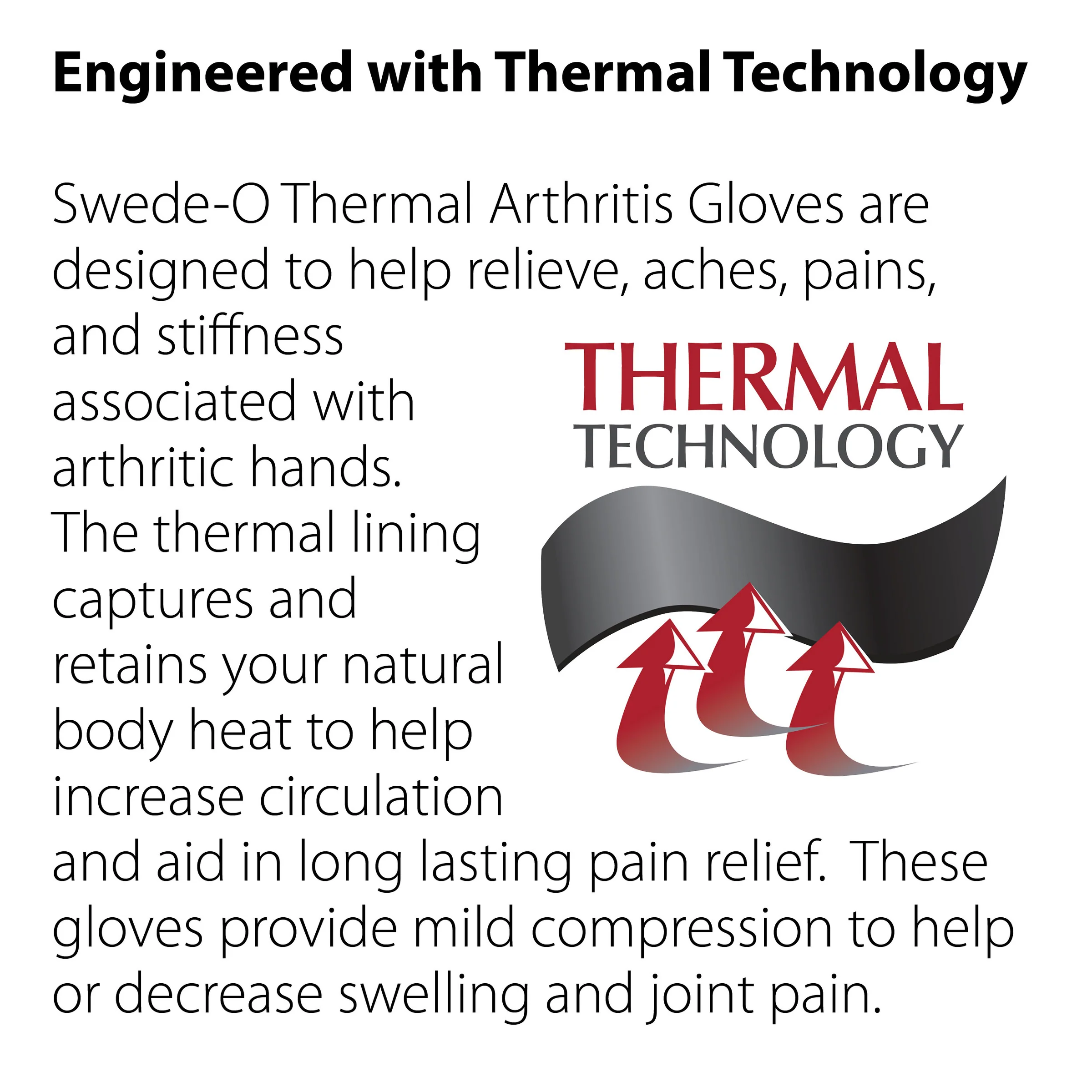 Swede-O Thermal Arthritis Gloves (pair) Swede-O Thermal Arthritis Gloves (pair)