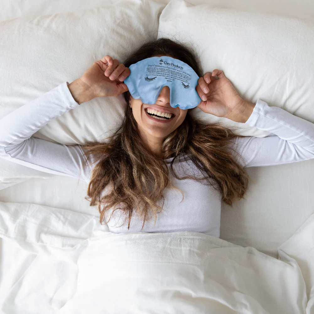 Dual Comfort CorPak™ Migraine Eye Mask Hot or Cold Therapy Pack Dual Comfort CorPak™ Migraine Eye Mask Hot or Cold Therapy Pack