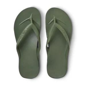 Archies Flip-Flops in Khaki/Olive