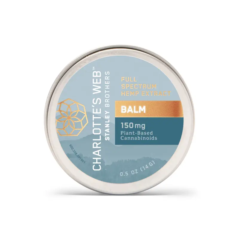 Hemp-Infused Balm with CBD By Charlotte's Web Hemp-Infused Balm with CBD By Charlotte's Web
