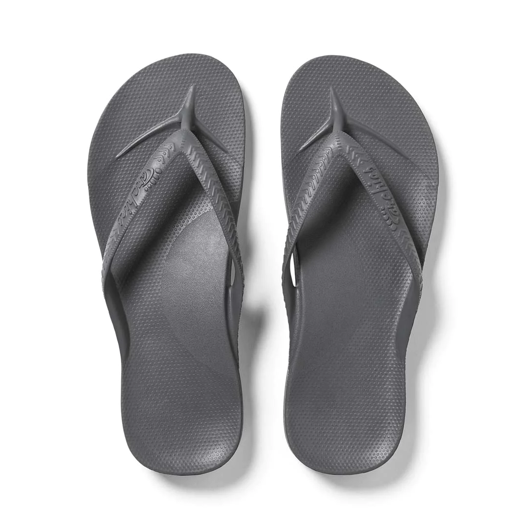 Archies Flip-Flops in Charcoal Archies Flip-Flops in Charcoal