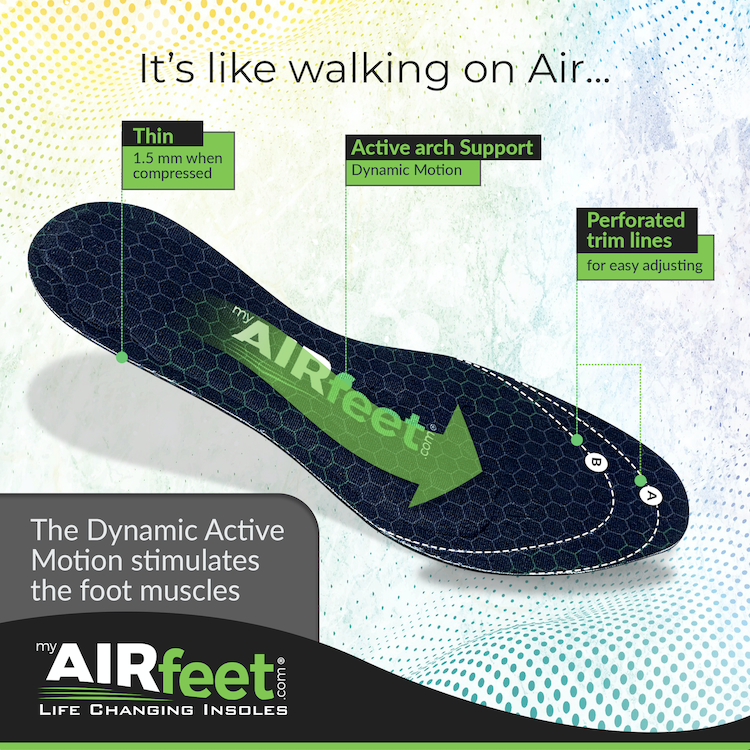 AIRfeet® Active Arch Insoles AIRfeet® Active Arch Insoles