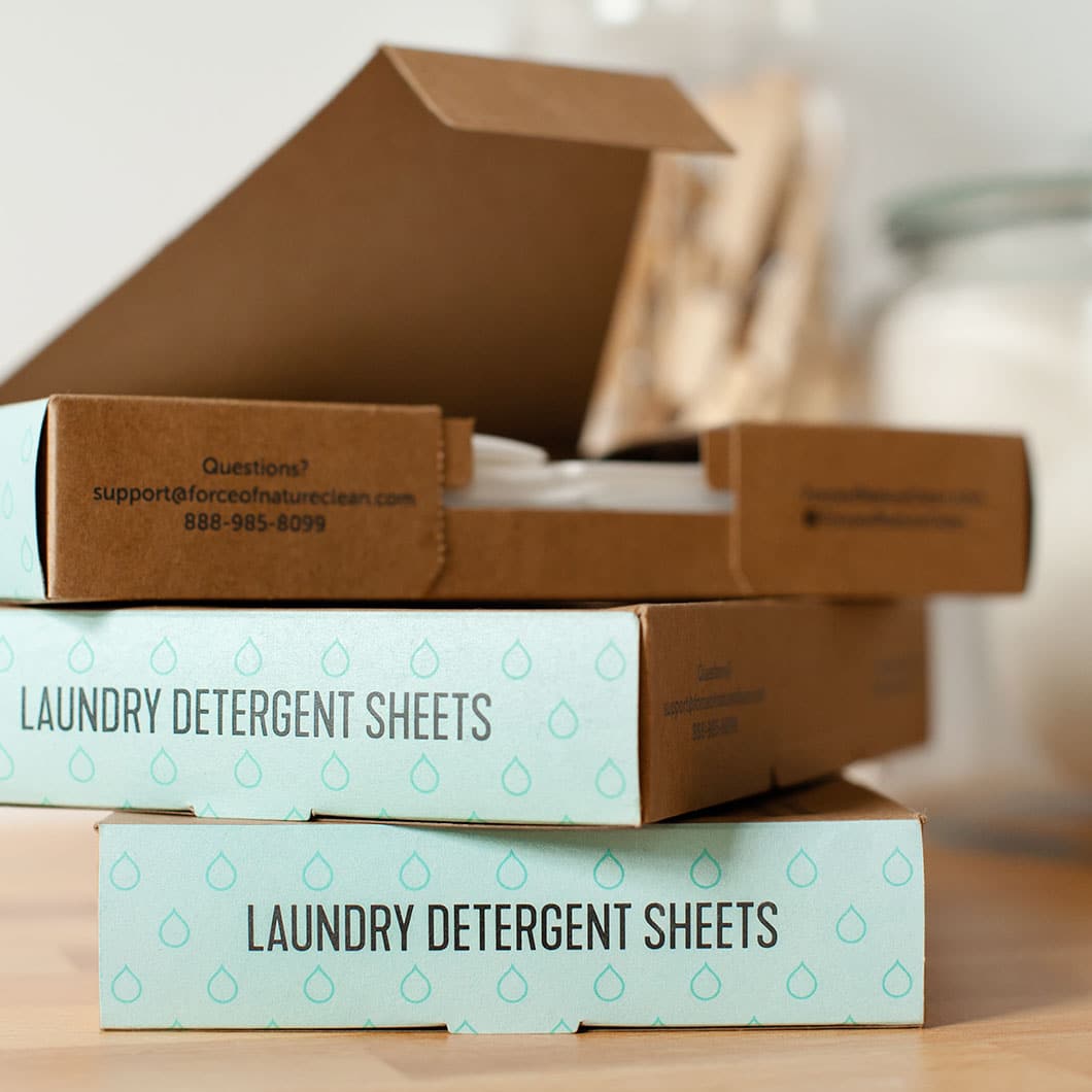 Force of Nature Laundry Detergent Sheets (Box of 50) Force of Nature Laundry Detergent Sheets (Box of 50)