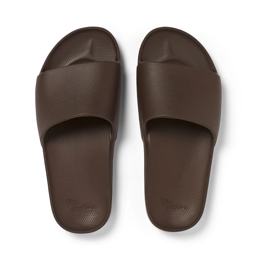 Archies Slides in Classic Brown Archies Slides in Classic Brown