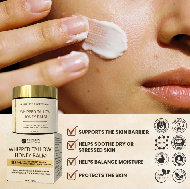 Whipped Tallow Honey Balm Whipped Tallow Honey Balm